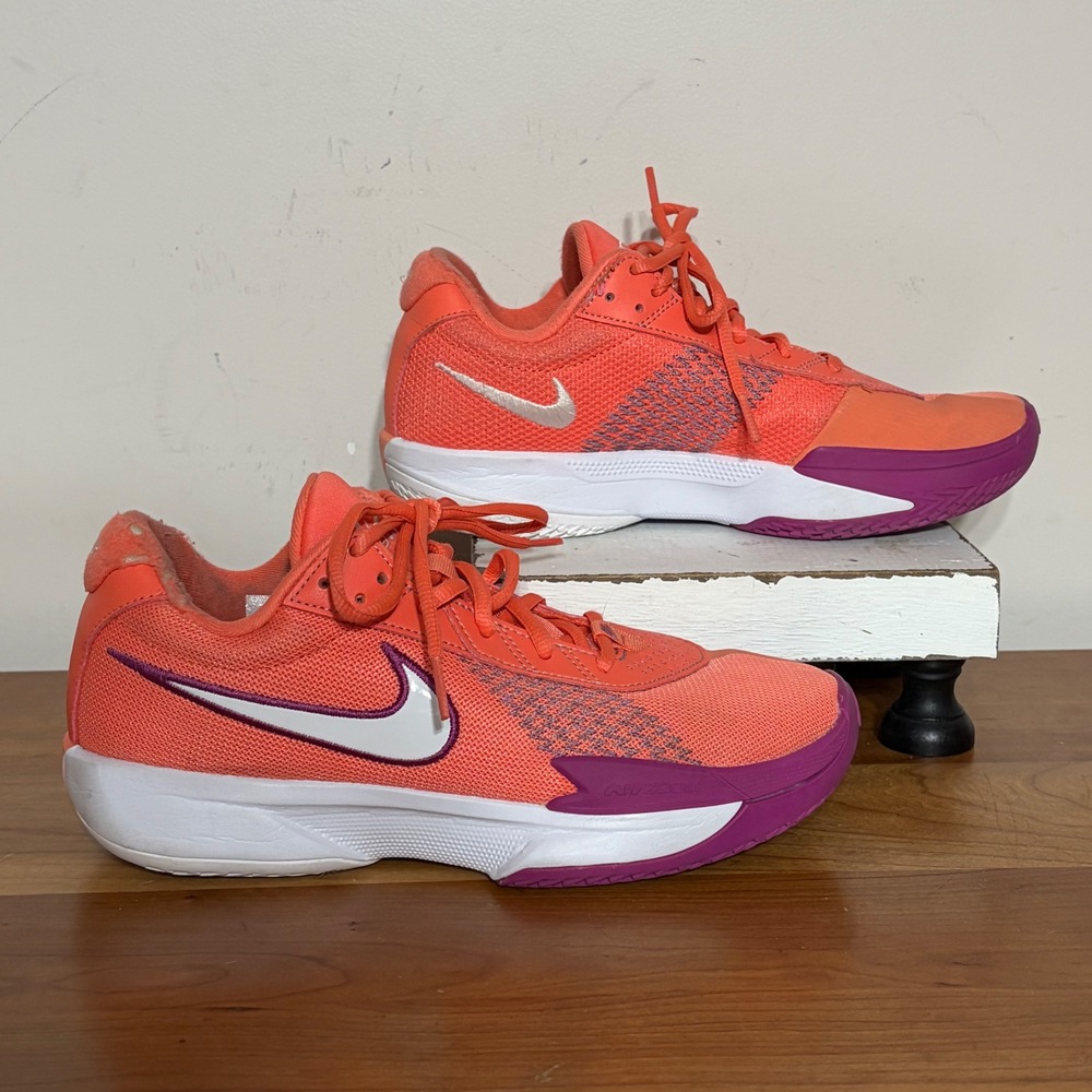 Nike Air Zoom GT Cut Academy Bright Crimson Pink Basketball Shoes FB2599-600 7.5